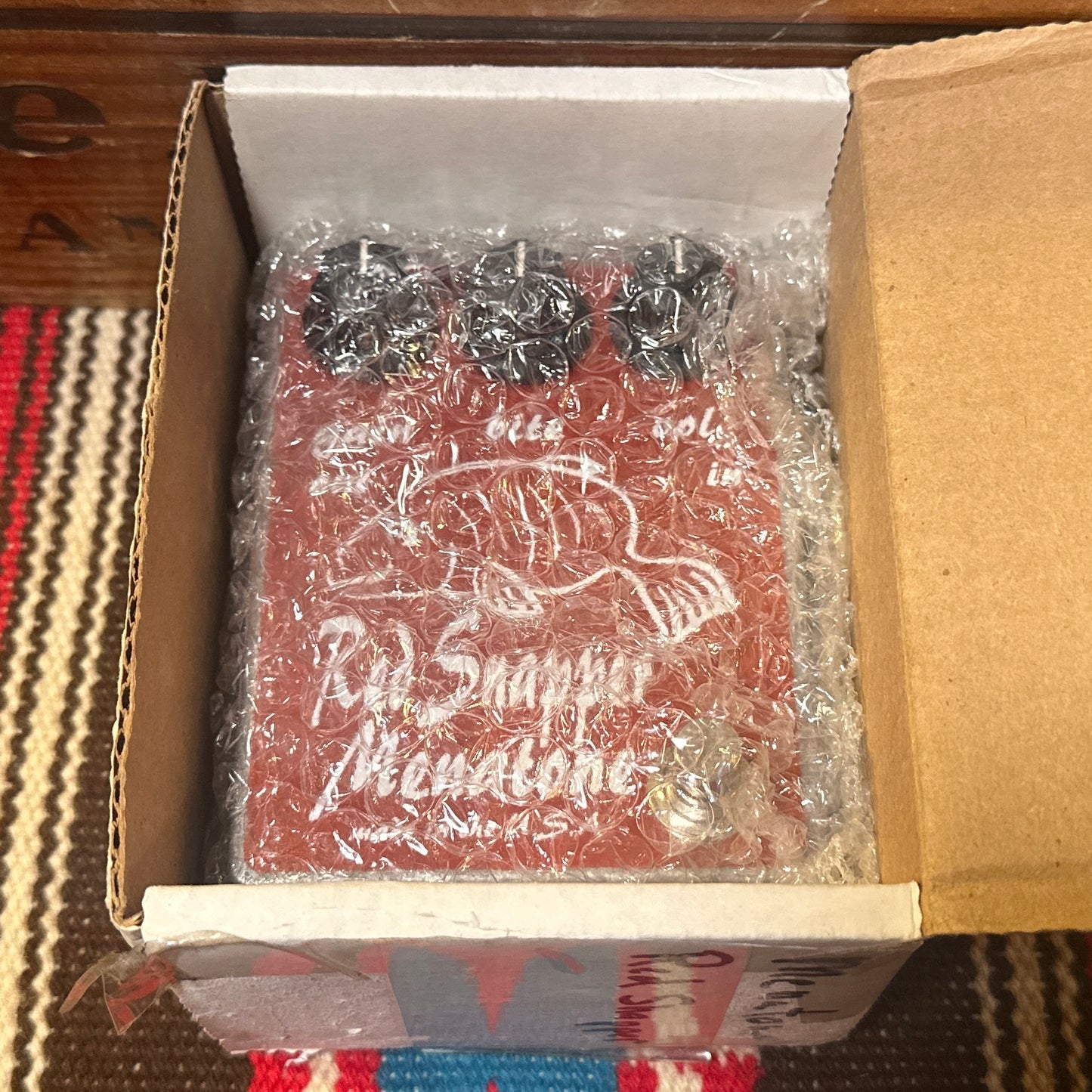 1999 Menatone Red Snapper Overdrive Pedal w/ Original Box