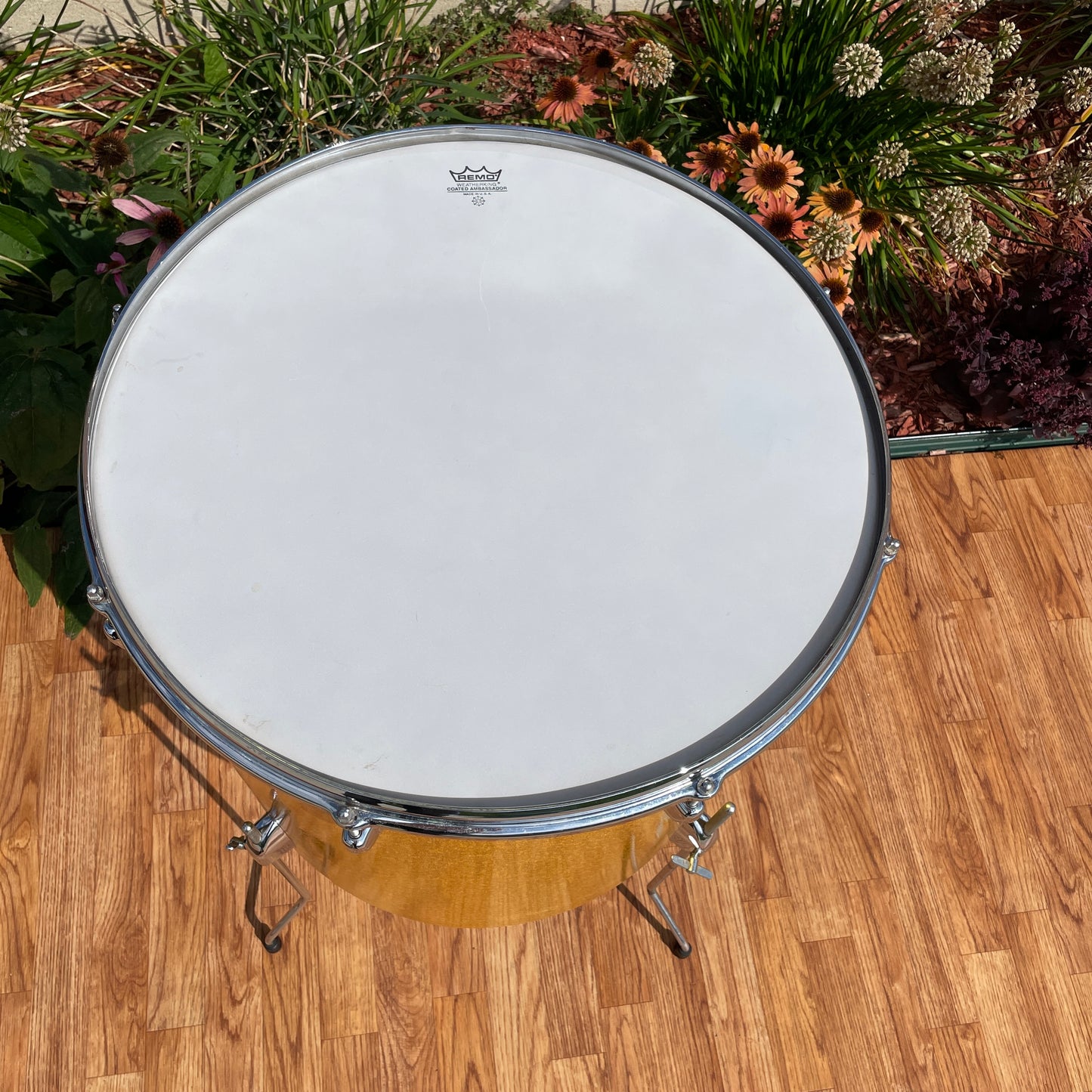 1960s Slingerland 18x20 Concert Floor Tom Gold Sparkle