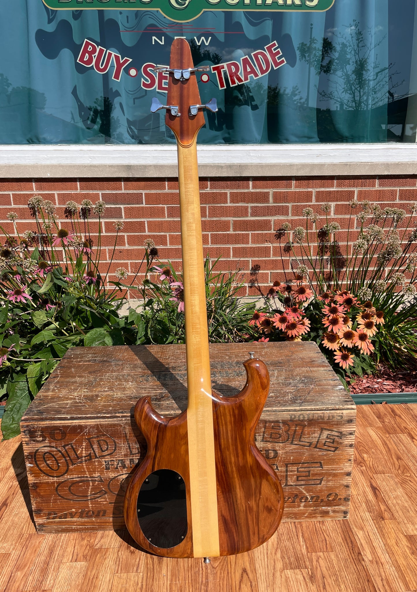 1982 Alembic Spoiler Bass Guitar w/ Hardshell Case