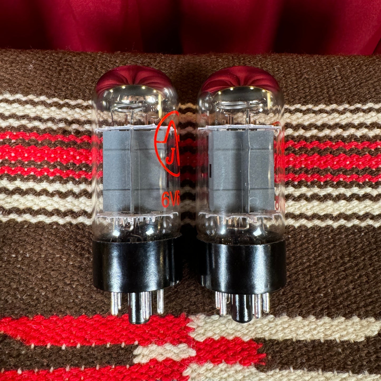 JJ Electronic 6V6S Pair Amplifier Power Tubes Duet #191