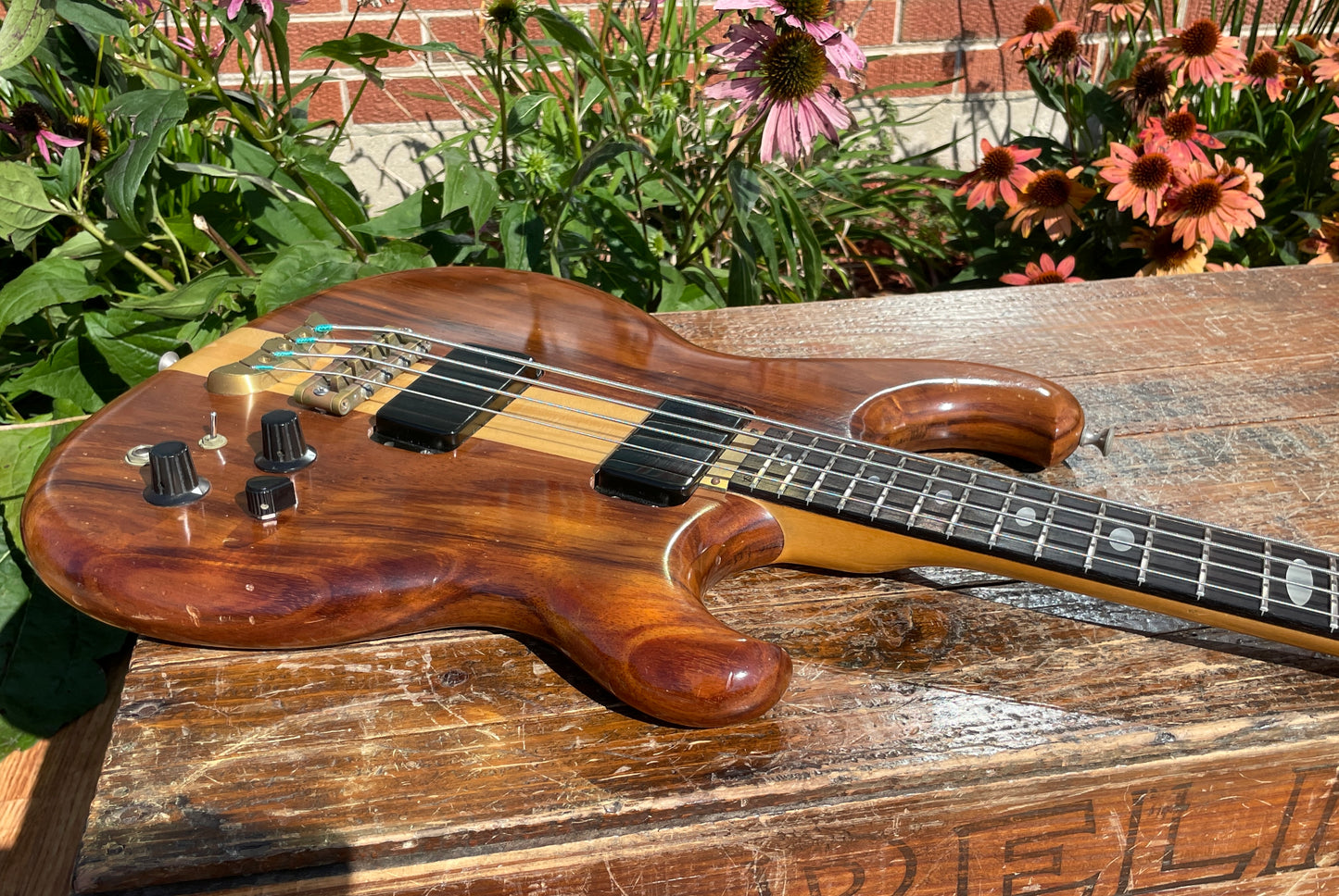 1982 Alembic Spoiler Bass Guitar w/ Hardshell Case