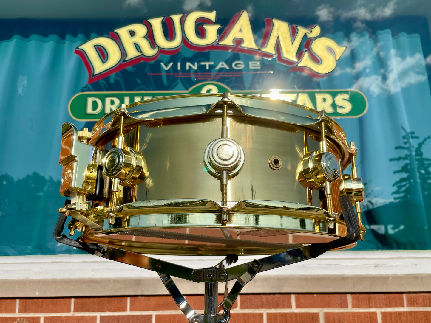 2000 Drum Workshop Collector's Series 5x14 Brass Snare w/ Brass Hardware DW