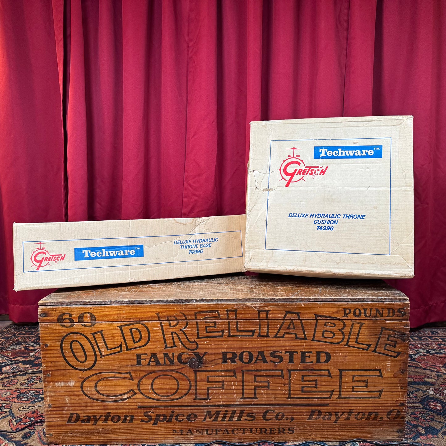 Vintage Gretsch Techware Deluxe Hydraulic Drum Throne T4996