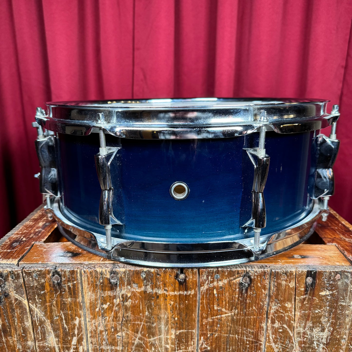 Yamaha Wood Shell 6x14 Snare Drum Dark Blue