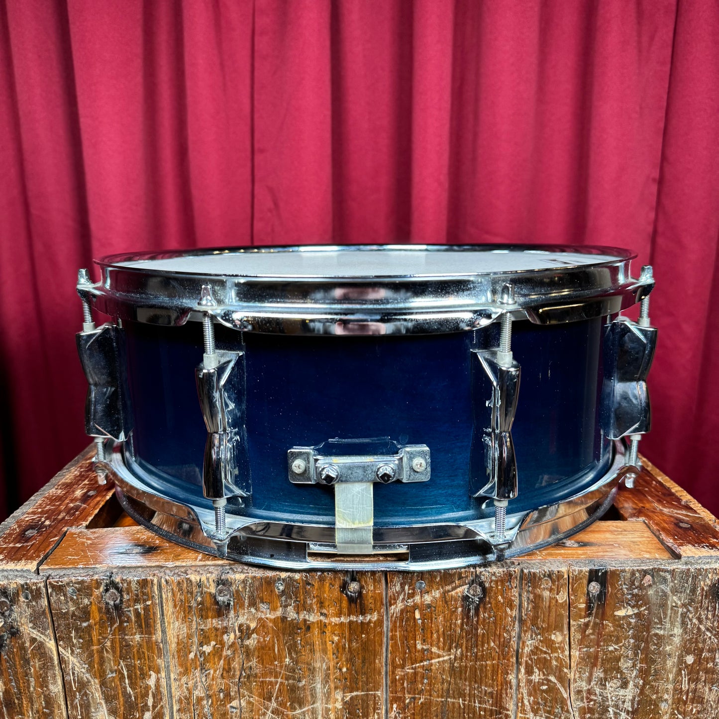 Yamaha Wood Shell 6x14 Snare Drum Dark Blue