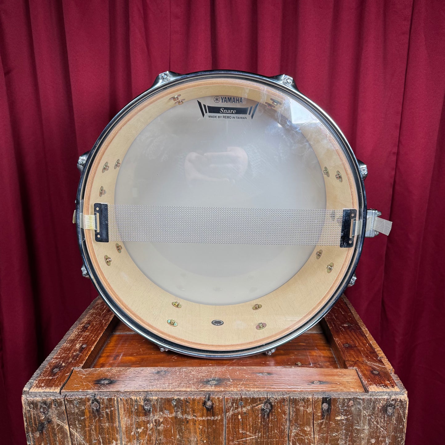 Yamaha Wood Shell 6x14 Snare Drum Dark Blue