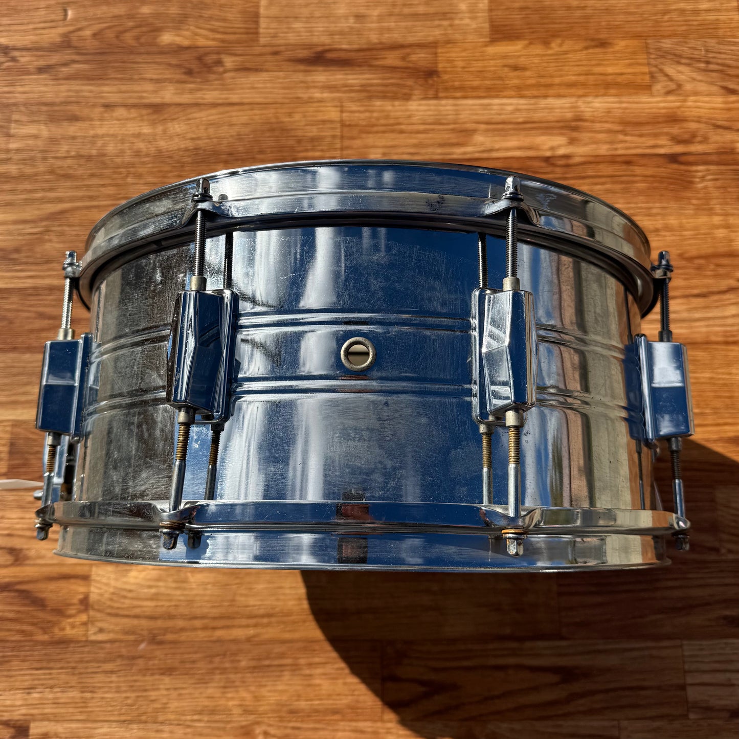 Pearl Export Series 6.5x14 Snare Drum Mirror Chrome