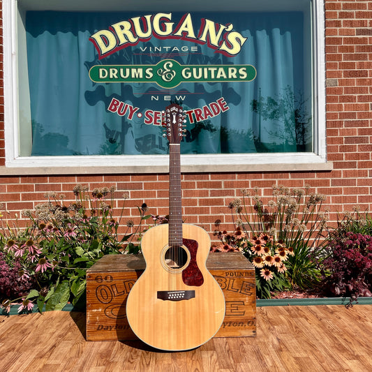 Guild F-1512E Westerly Collection 12-String Acoustic Electric Guitar Natural w/ Original Case