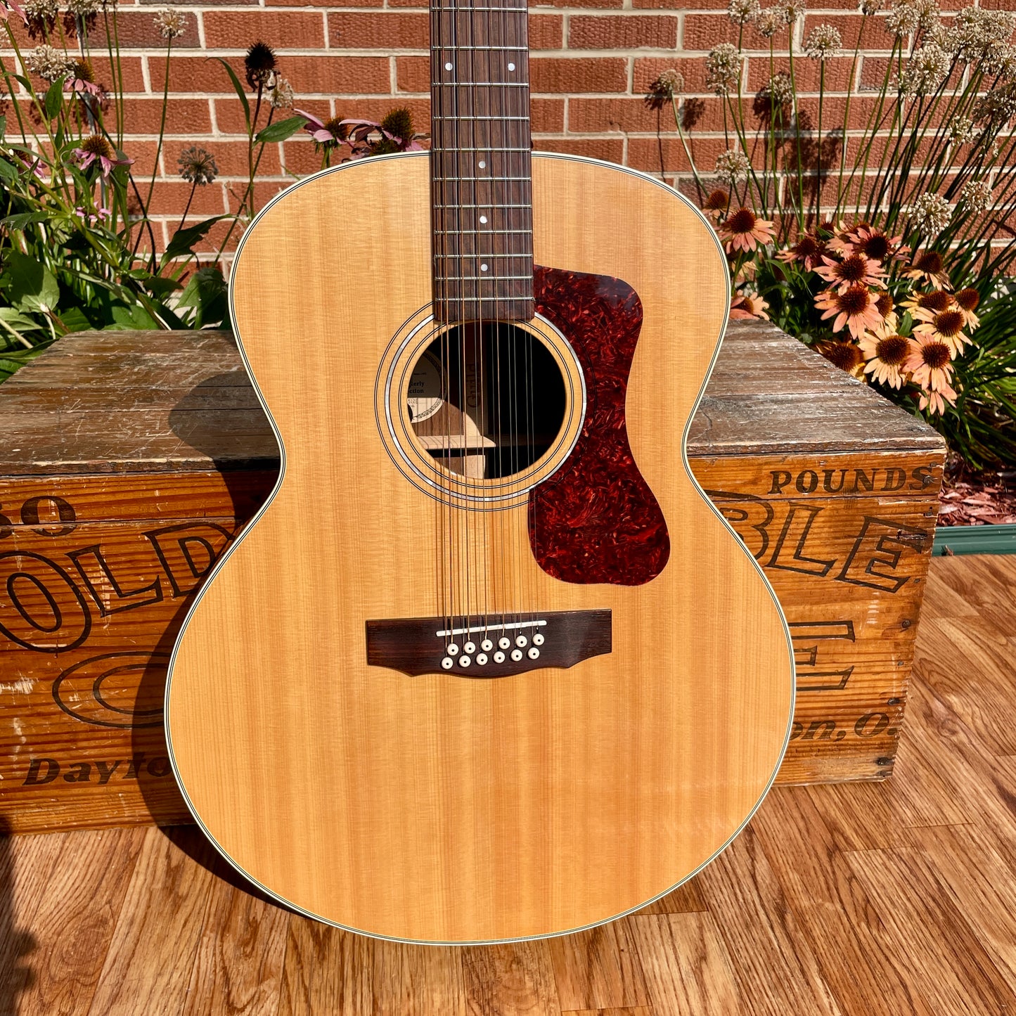 Guild F-1512E Westerly Collection 12-String Acoustic Electric Guitar Natural w/ Original Case