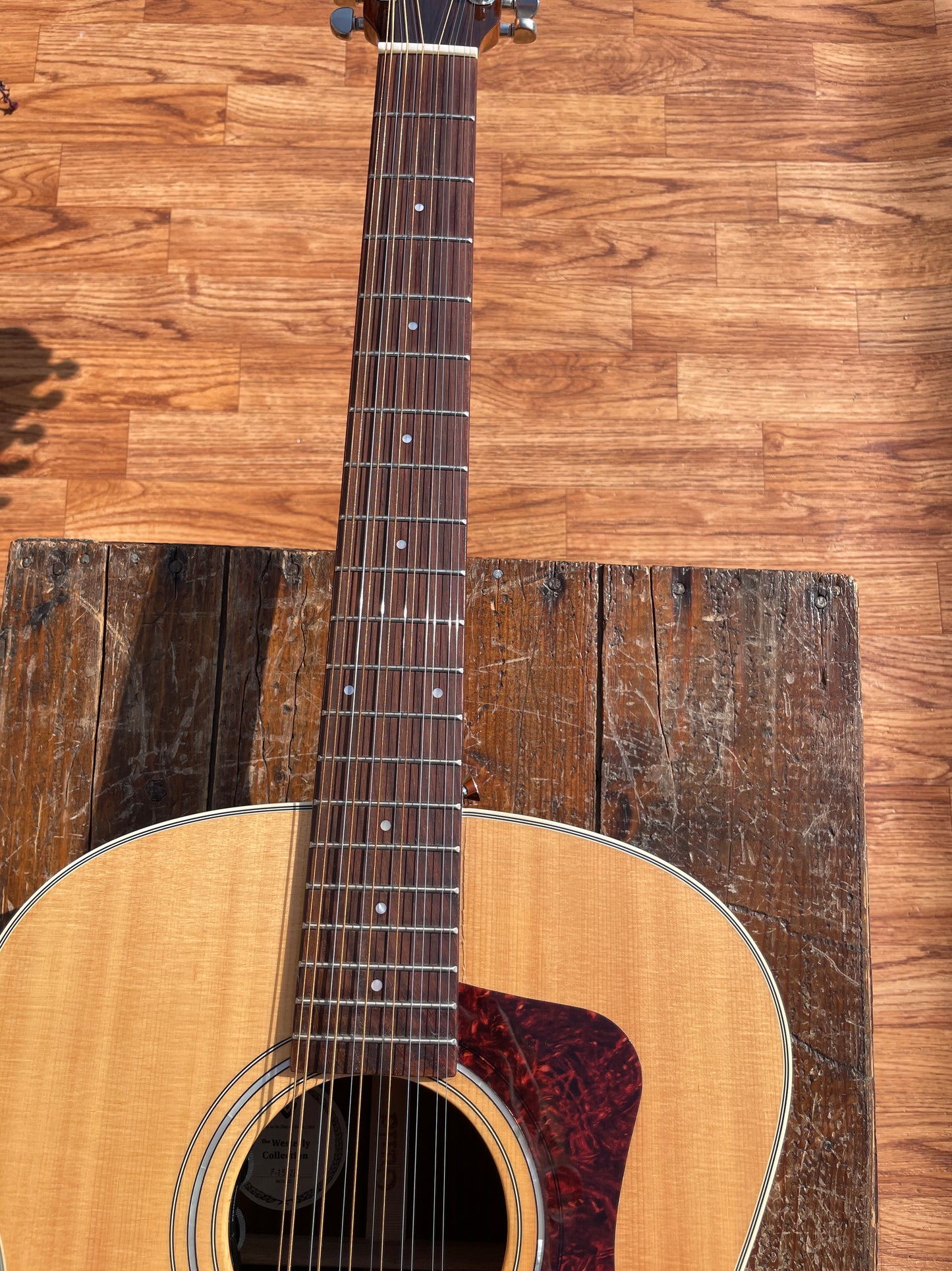 Guild F-1512E Westerly Collection 12-String Acoustic Electric Guitar Natural w/ Original Case