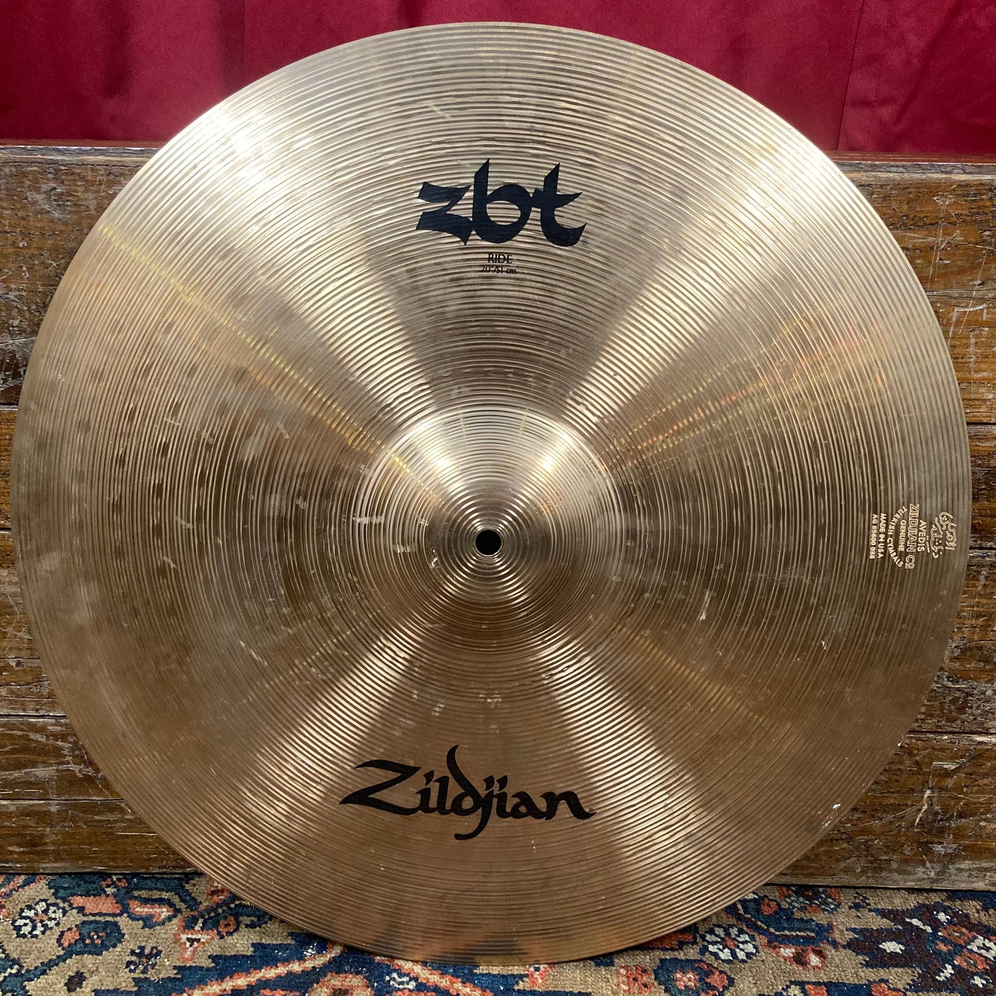Zildjian ZBT Cymbal Pack w/ 14" Hi-Hats, 16" Crash, & 20" Ride