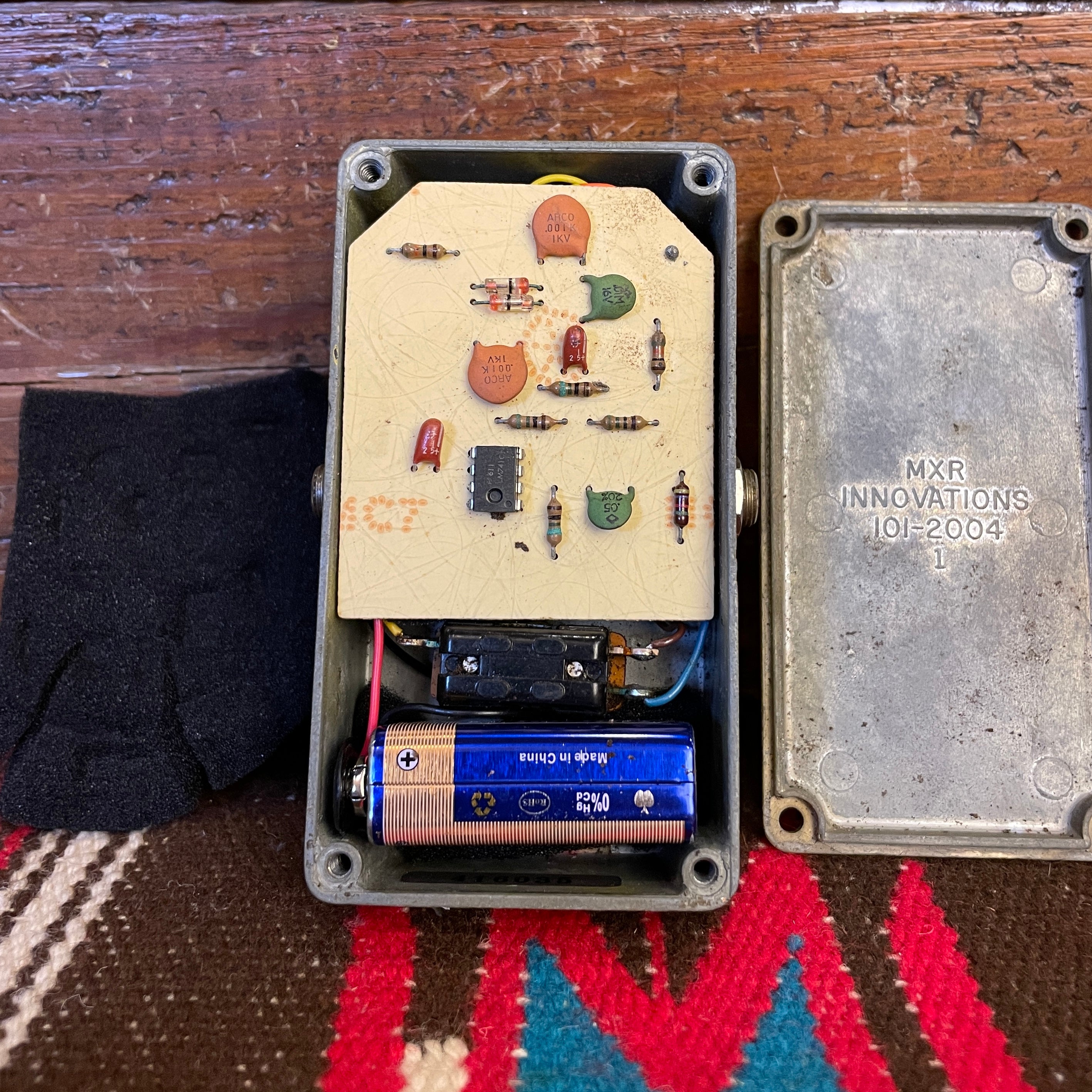 1976 Vintage MXR Distortion + Script Logo Distortion Plus