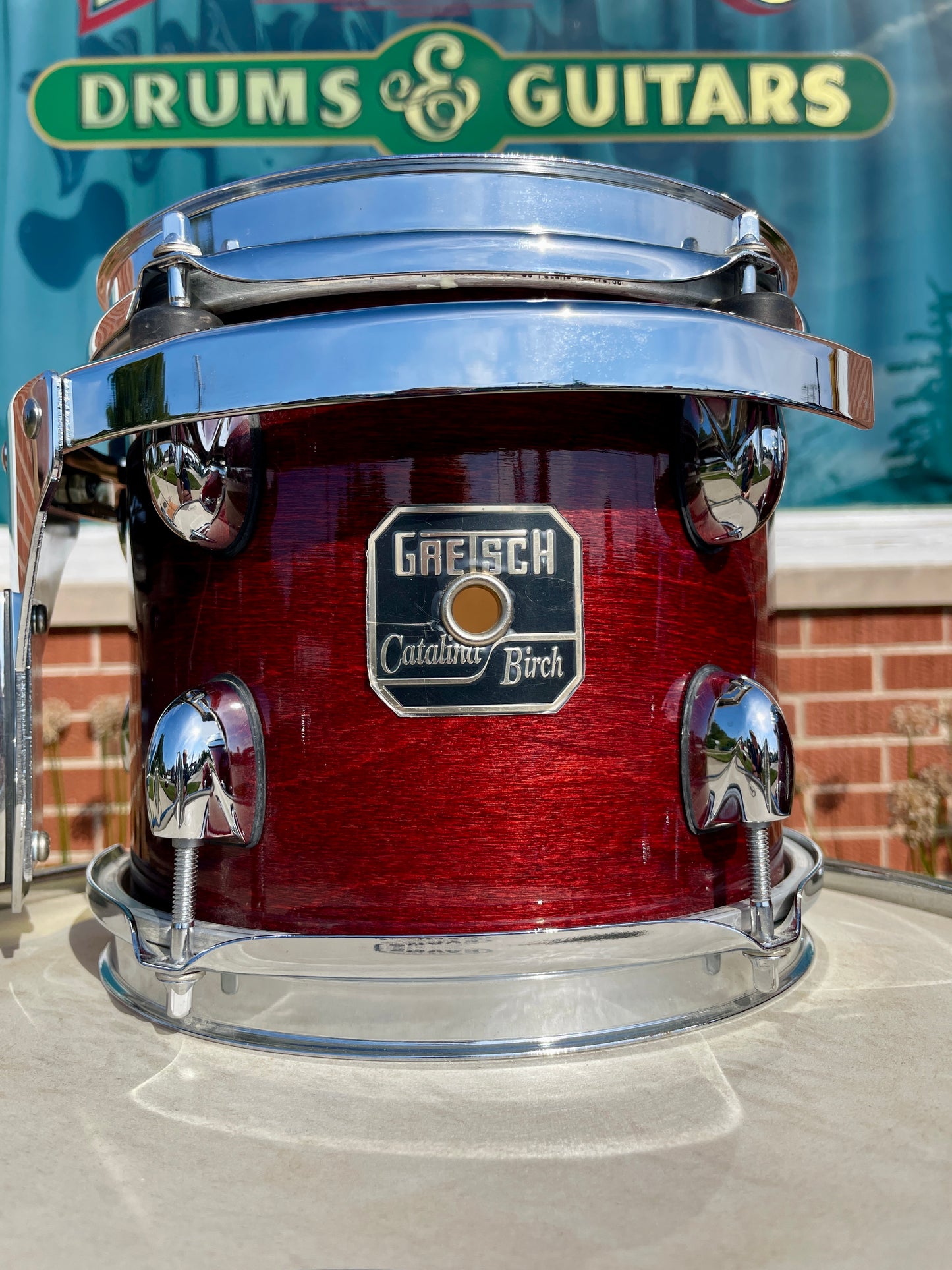 Gretsch Catalina Birch 7x8 Tom Drum Single Dark Walnut