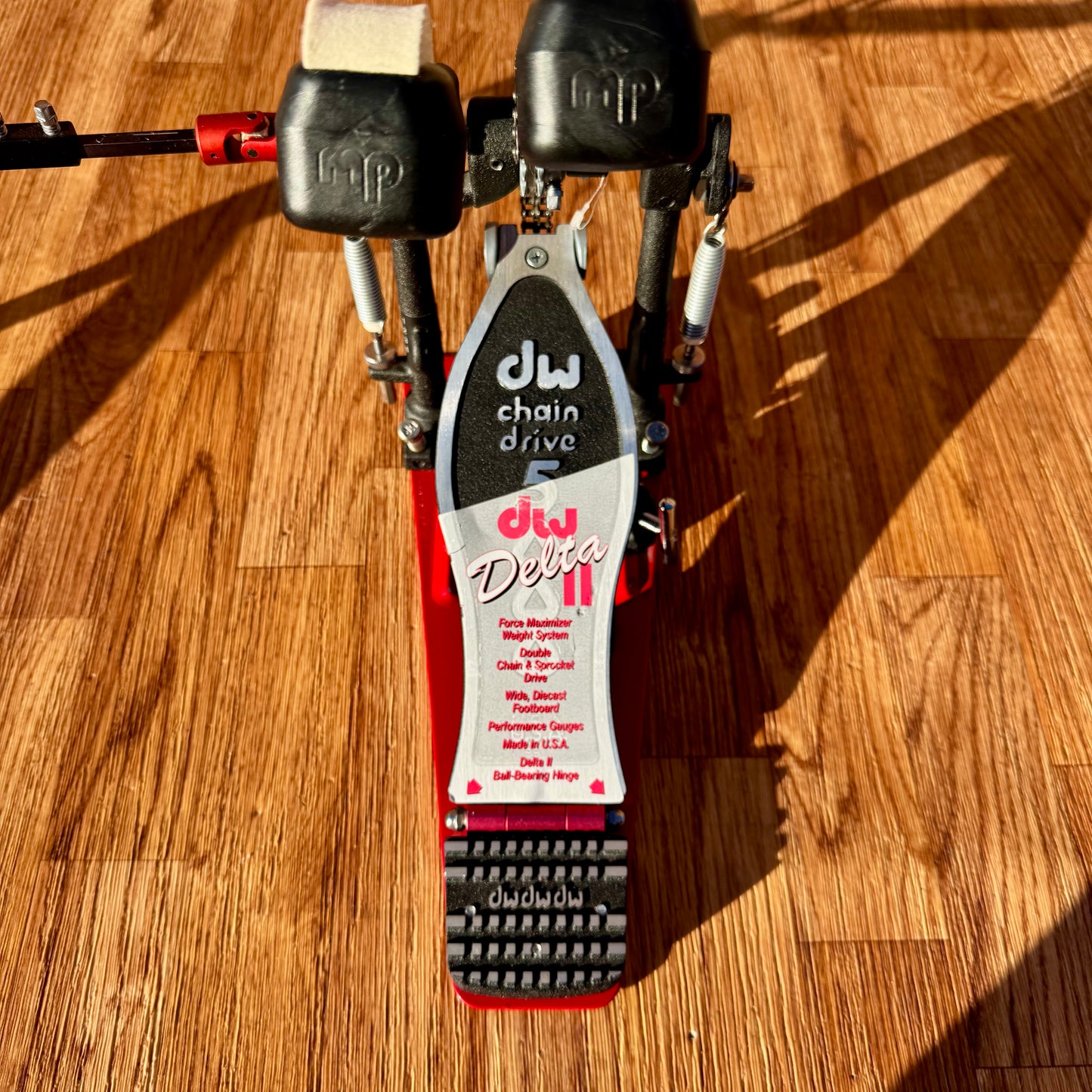 DW 5000 Series Dual-Chain Turbo Double Bass Pedal Drum Workshop DWCP5002TD4