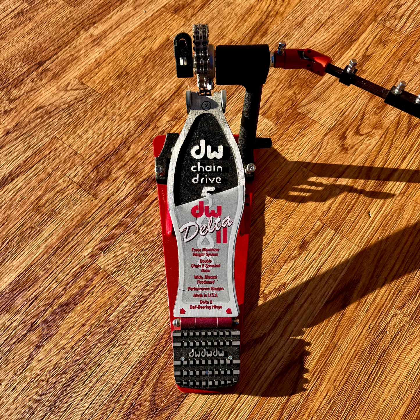 DW 5000 Series Dual-Chain Turbo Double Bass Pedal Drum Workshop DWCP5002TD4