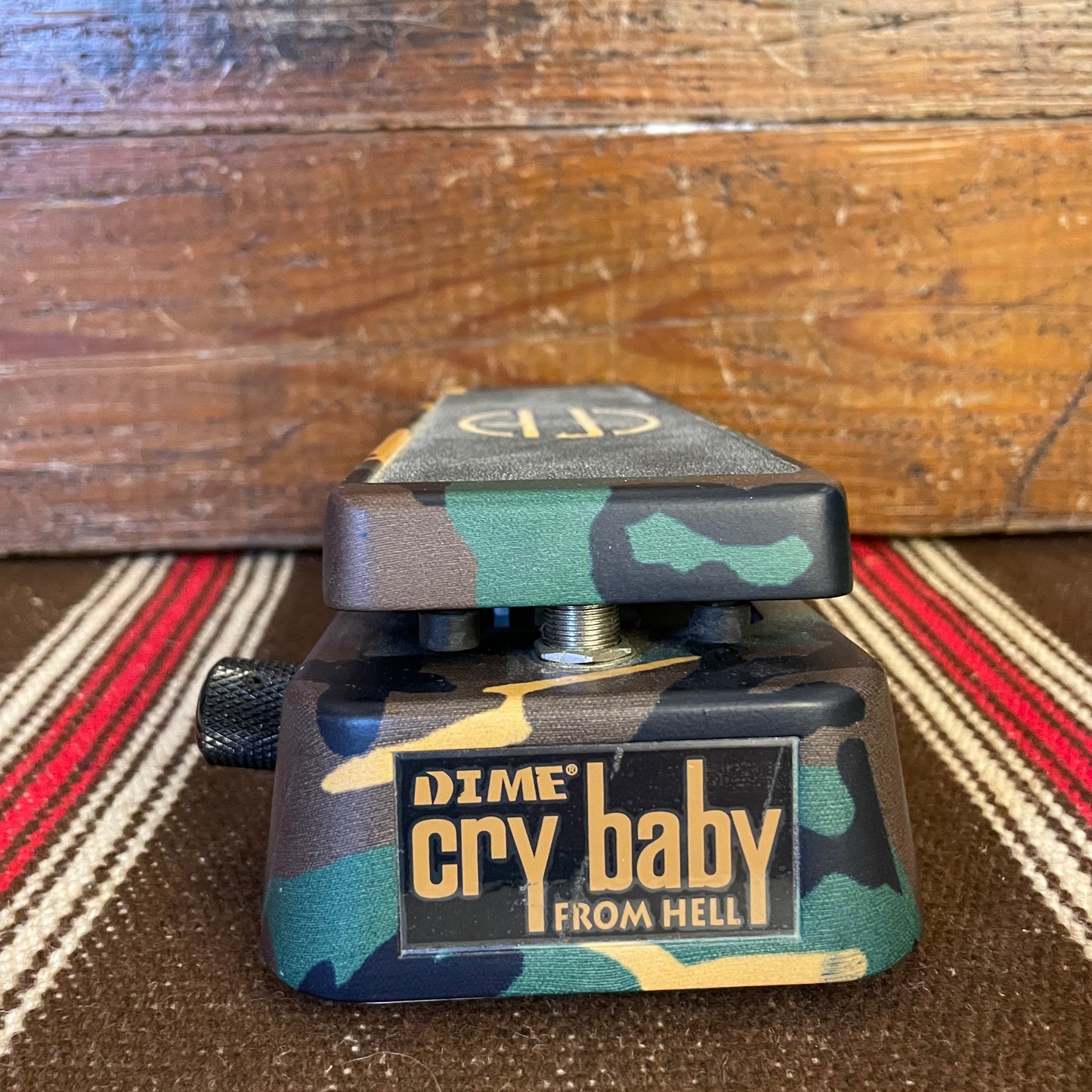 Dunlop Dimebag Dime Crybaby From Hell Wah Pedal Camo DB01