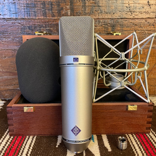 Neumann U87 Ai Professional Condenser Microphone Studio Set w/ Shockmount
