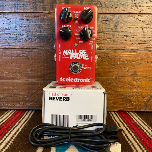 TC Electronic Hall Of Fame Reverb Pedal w/ Box