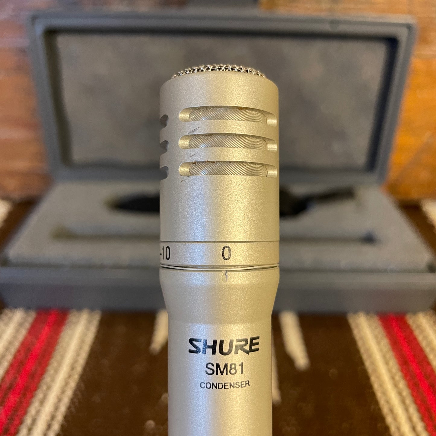 Shure SM81 Small Diaphragm Condenser Microphone w/ Box