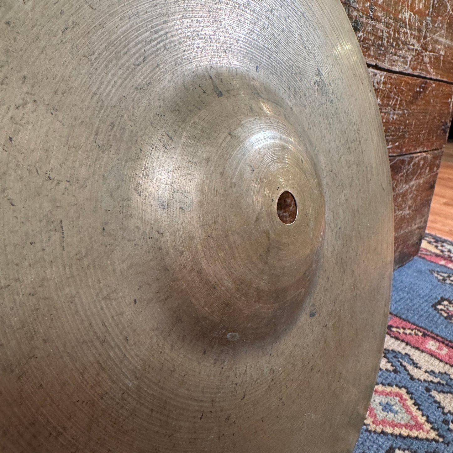 12" Zilco By Zildjian 1930s-1950s Hi-Hat Single / Splash Cymbal 436g *Video Demo*