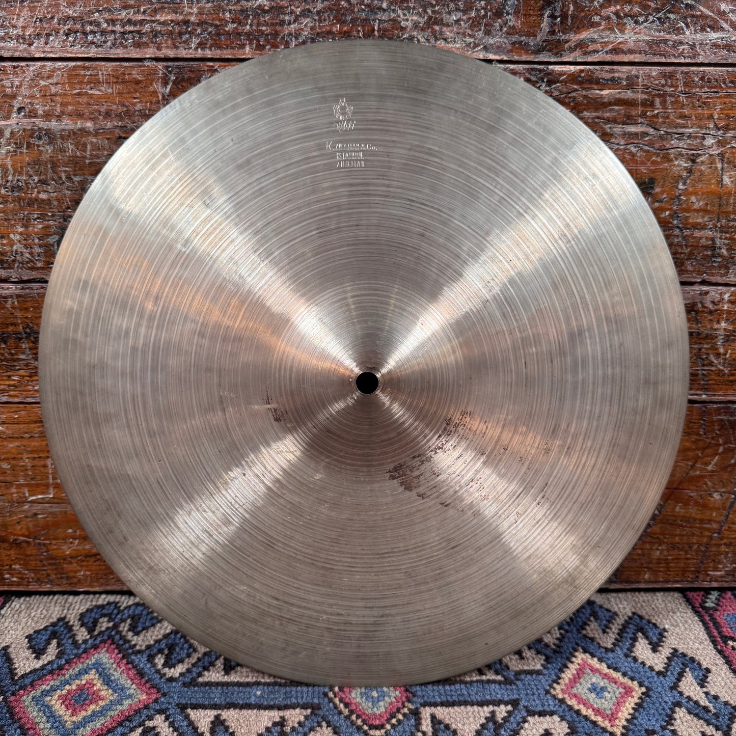 14" K. Zildjian Istanbul 1960s New Stamp Hi-Hat Single / Crash / Splash Cymbal 828g *Video Demo*