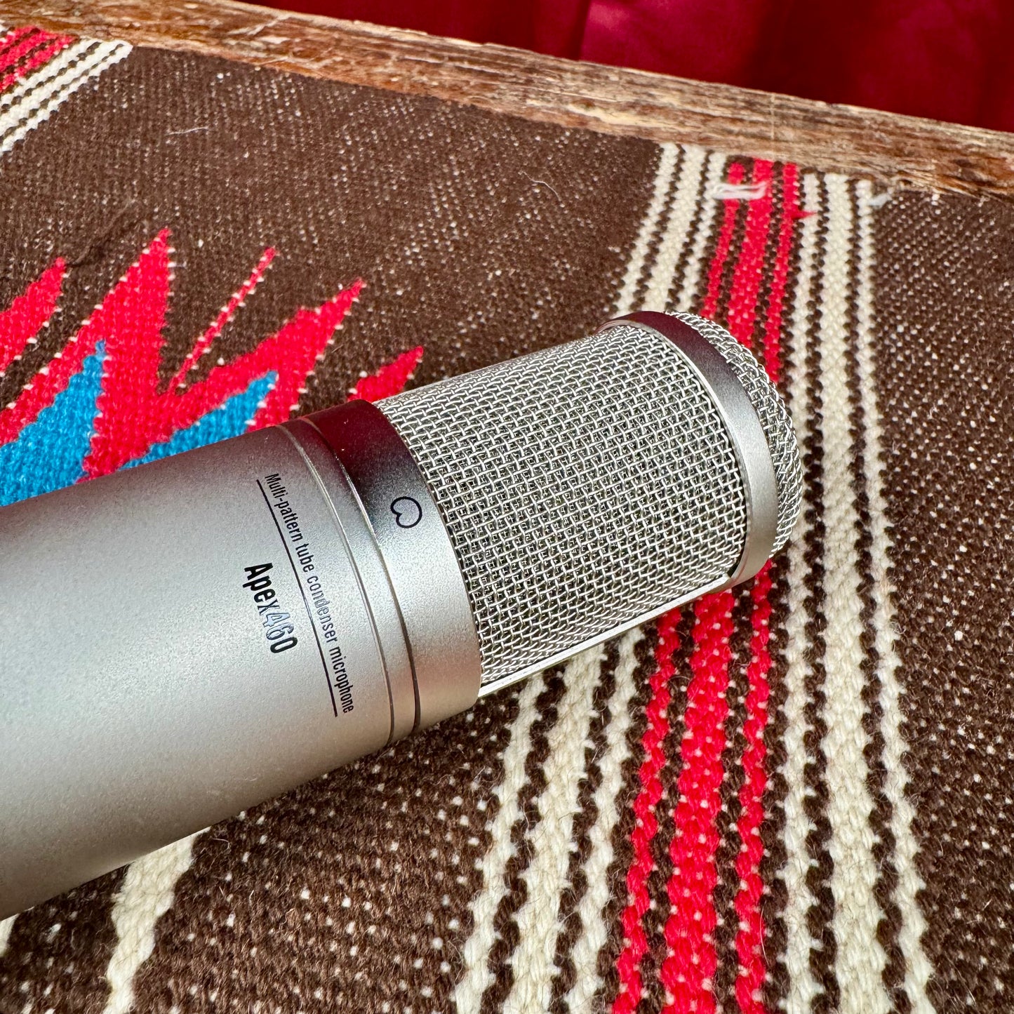 Advanced Audio Modded Apex 460 Multi-Pattern Tube Condenser Microphone w/ Case