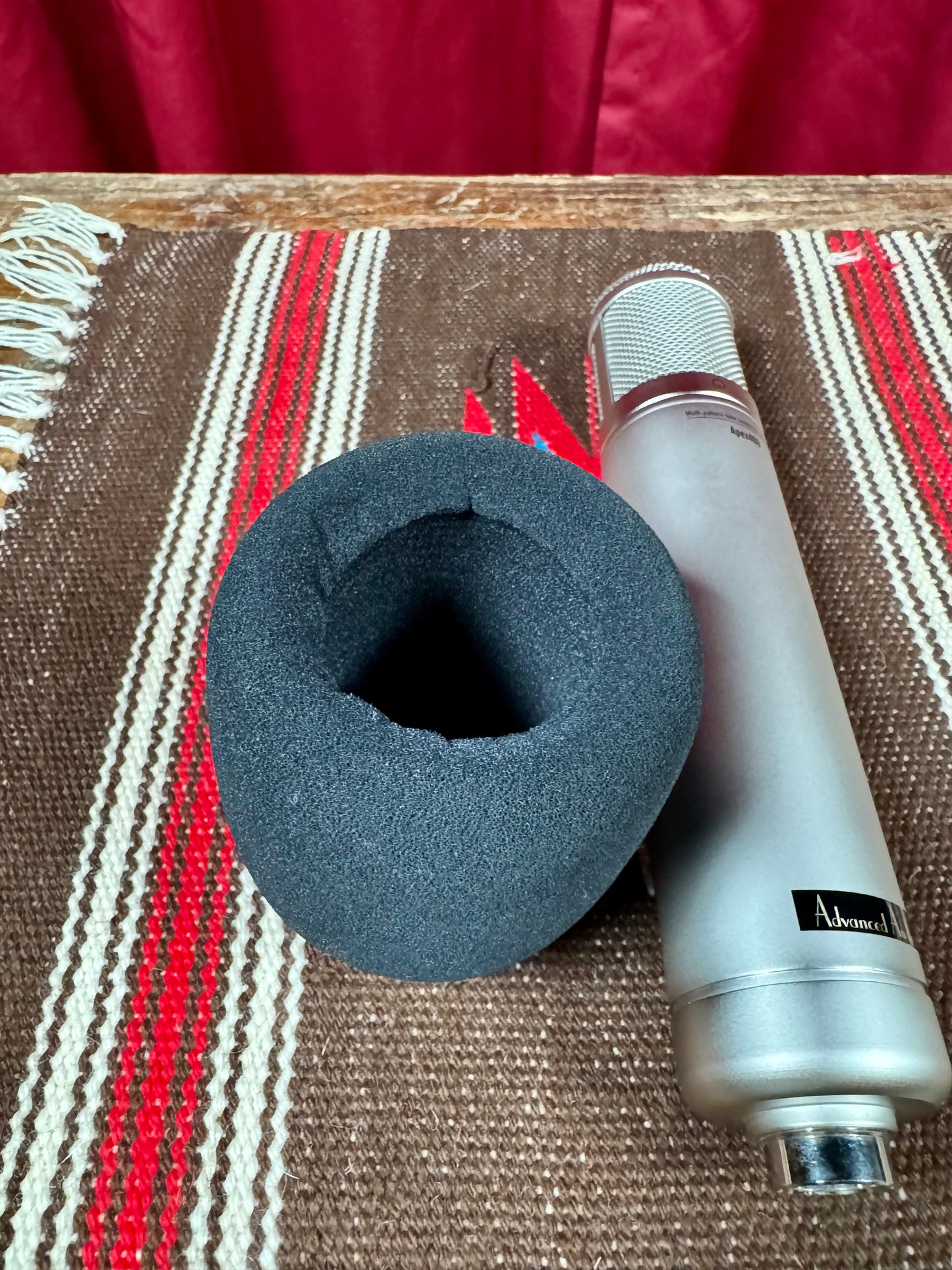 Advanced Audio Modded Apex 460 Multi-Pattern Tube Condenser Microphone w/ Case