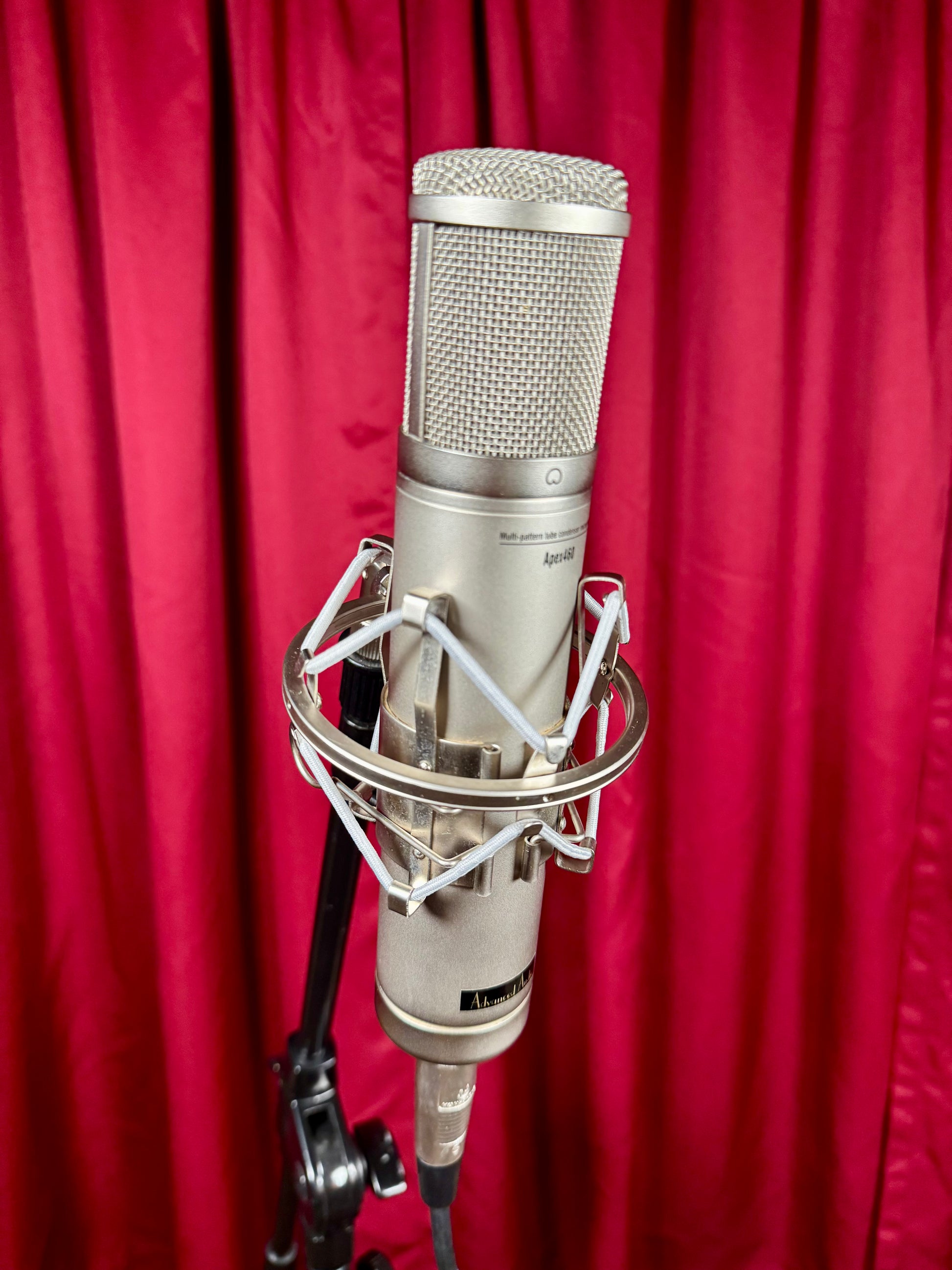 Audio Tech Model 460 Advanced Audio Modded Apex 460 Multi-Pattern Tube Condenser Microphone ...