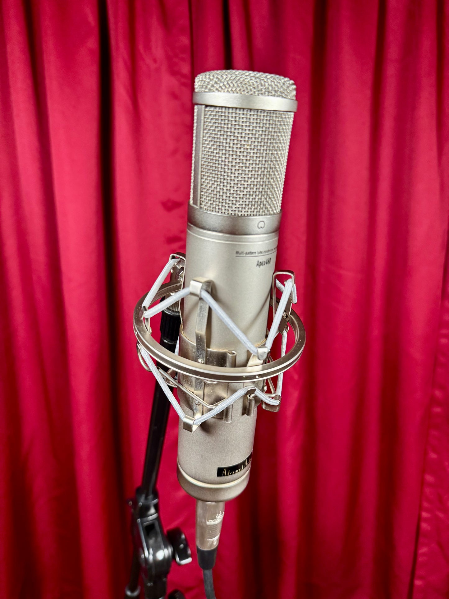 Advanced Audio Modded Apex 460 Multi-Pattern Tube Condenser Microphone w/ Case