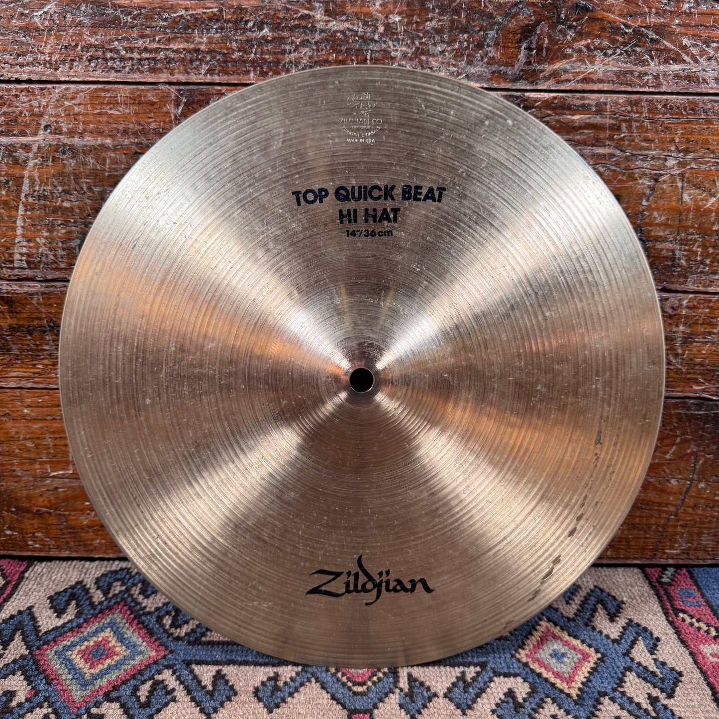 14" Zildjian A Quick Beat Hi-Hat Cymbal Pair 1288g/1504g *Video Demo*