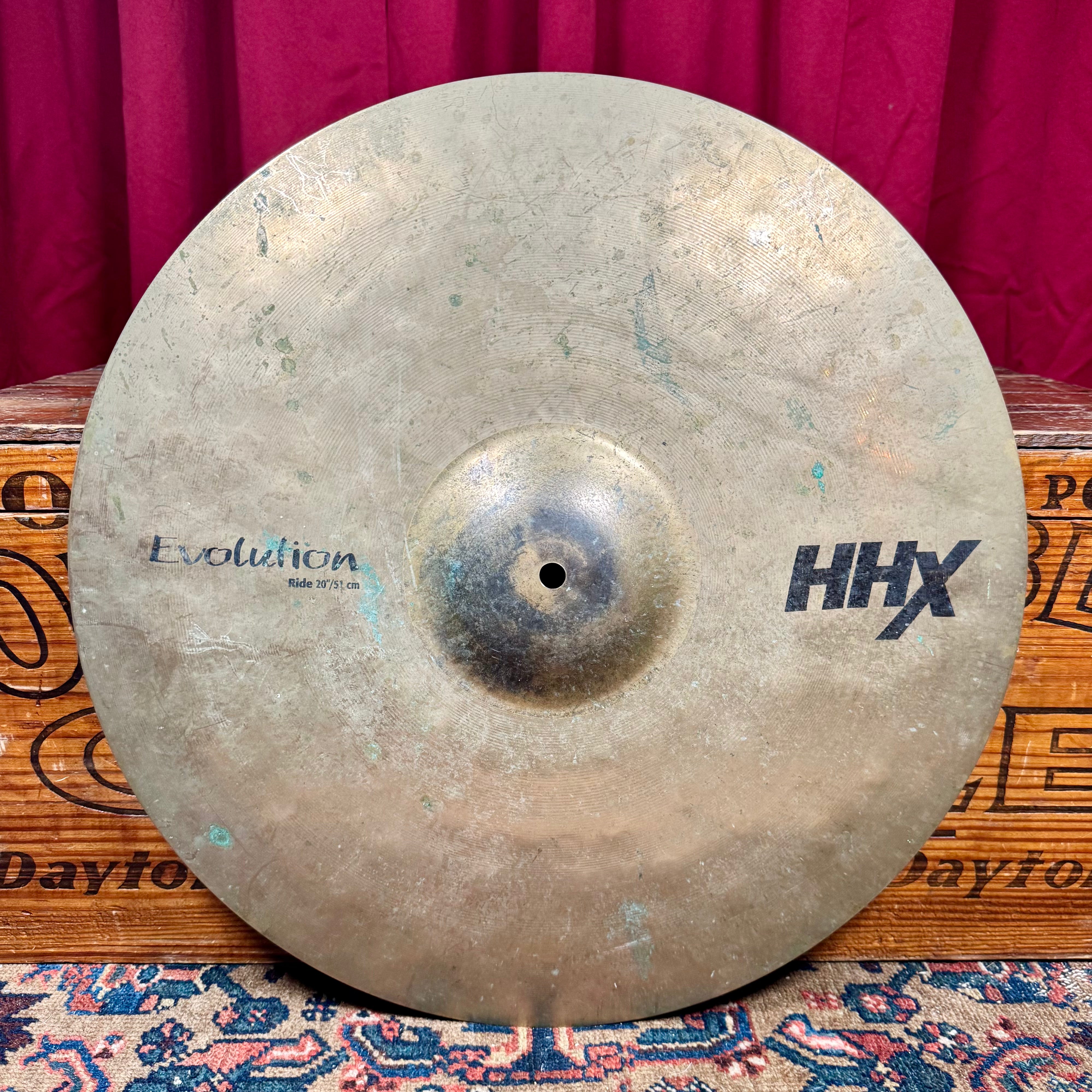 【 送料無料 】SABIAN HHX Evolution Dave Weckle signature 13インチ ハイハットシンバル