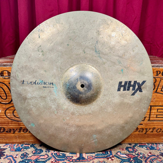 20" Sabian HHX Evolution Ride Cymbal 2400g Dave Weckl *Video Demo*