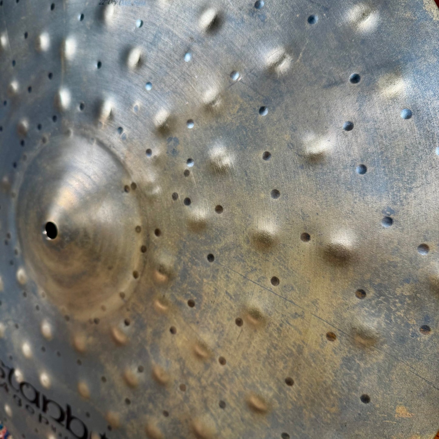 22" Istanbul Agop Xist Dry Dark Ride Cymbal 2738g *Video Demo*