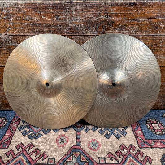 14" Zildjian A 1970s Hi-Hat Cymbal Pair 1210g/1354g *Video Demo*