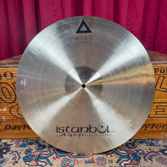 20" Istanbul Agop Xist Natural Crash Cymbal 1822g *Video Demo*