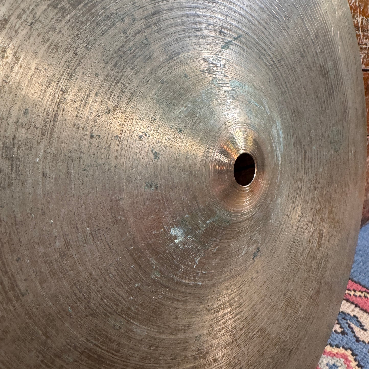 14" Zildjian A 1950s Early 1st Gen. New Beat Hi-Hat Cymbal Pair 844g/1260g *Video Demo*