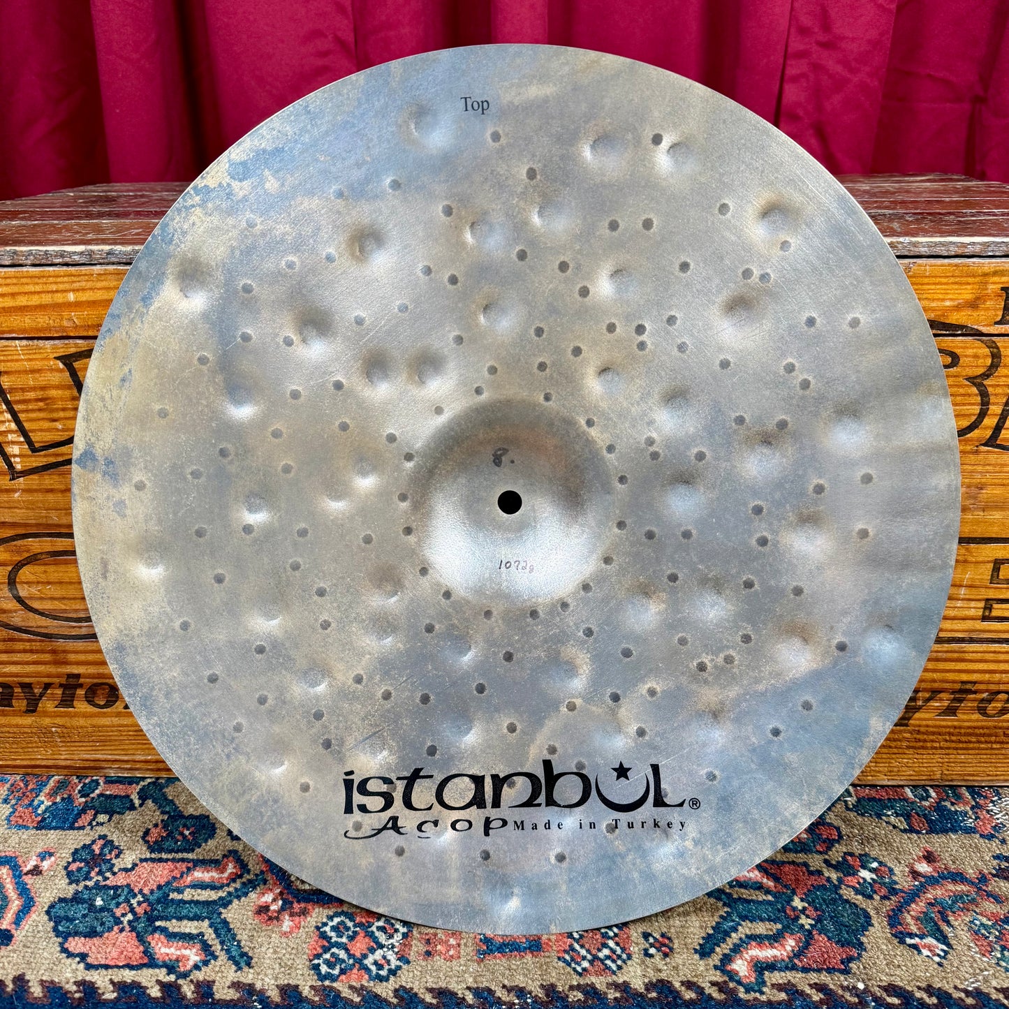 17" Istanbul Agop Xist Dry Dark Hi-Hat Cymbal Pair 1072g/1488g *Video Demo*