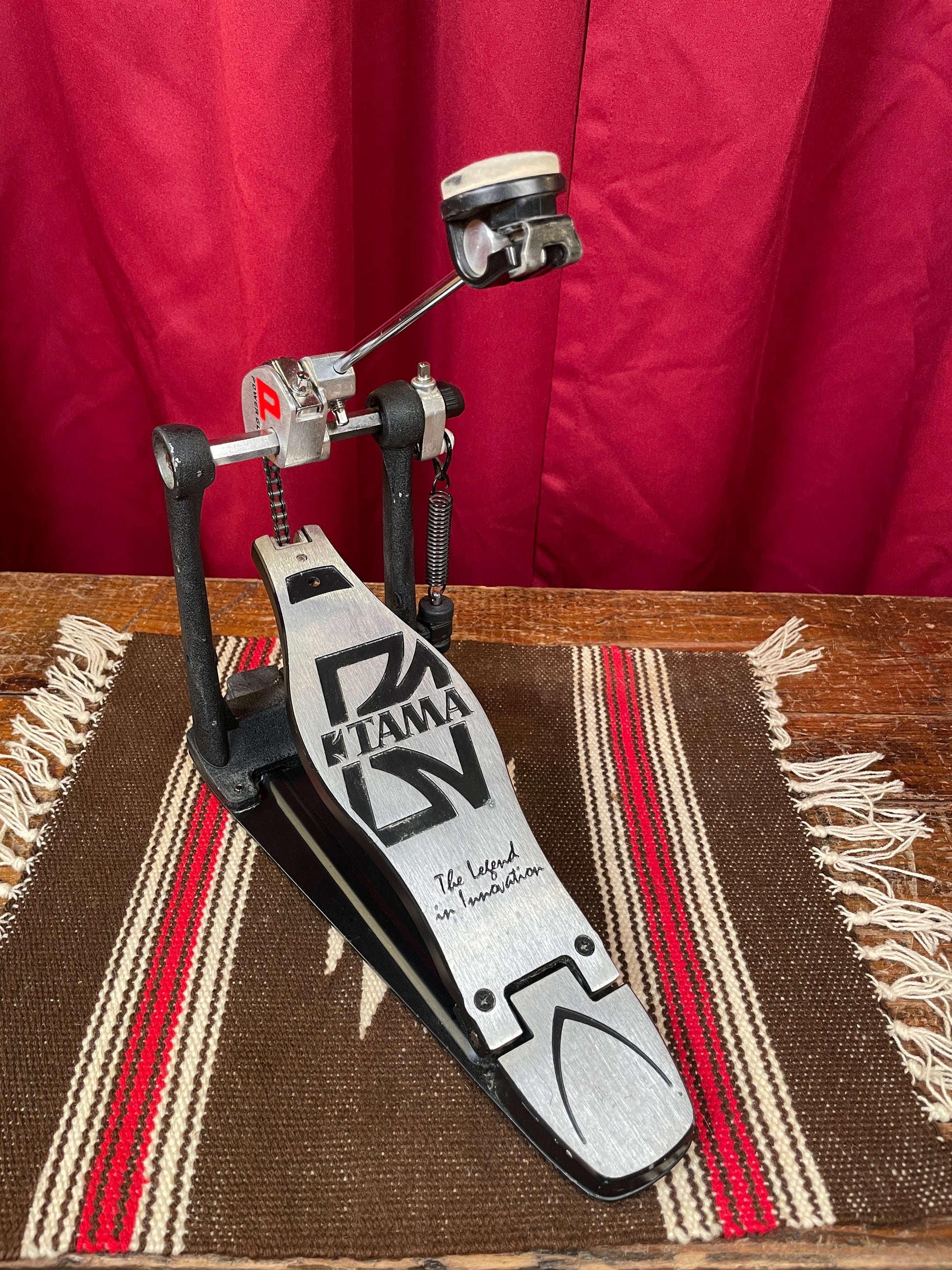 tama the legend in innovation pedal Tama HP300 Cobra Jr. Single Bass Drum Pedal Power Glide – Drugan's Drums & Guitars