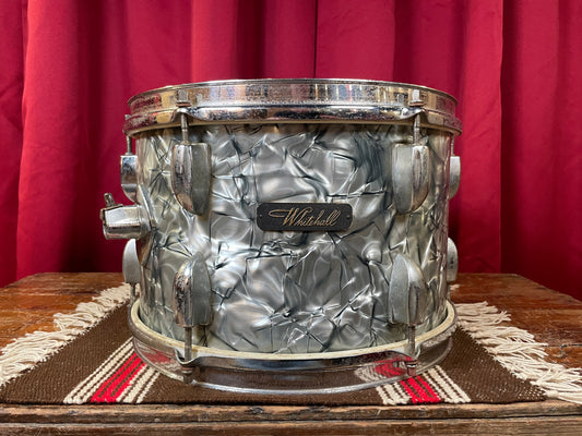 Vintage Whitehall 8x12 Tom Drum Black Diamond Pearl MIJ / Japan