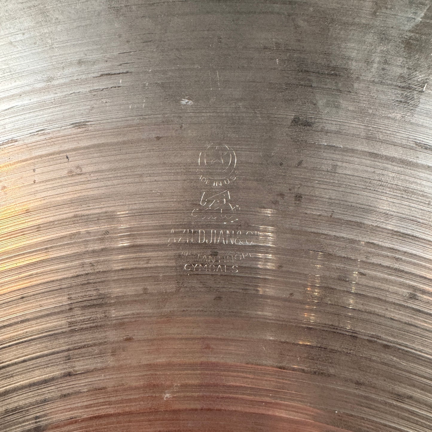 21" A. Zildjian & CIE Constantinople 1970s Ride Cymbal 2590g