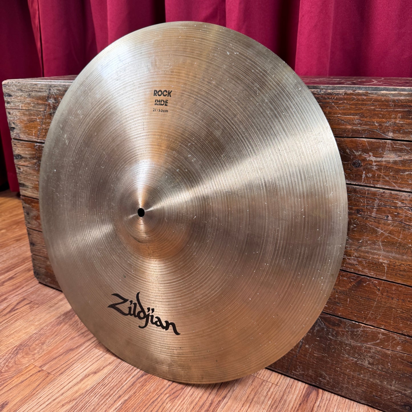 21" Zildjian A 1980s Rock Ride Cymbal 3276g *Video Demo*