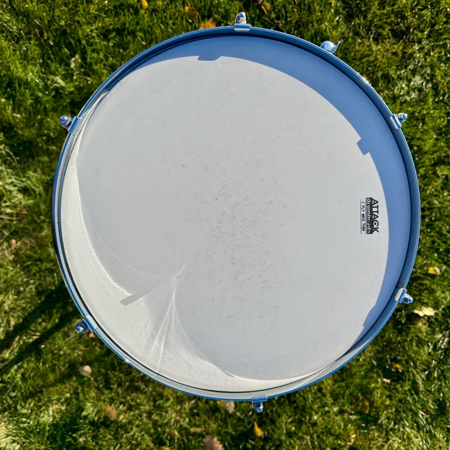 1960s Slingerland 5.5x14 Special Student Model No. 159 Snare Drum Blue Sparkle