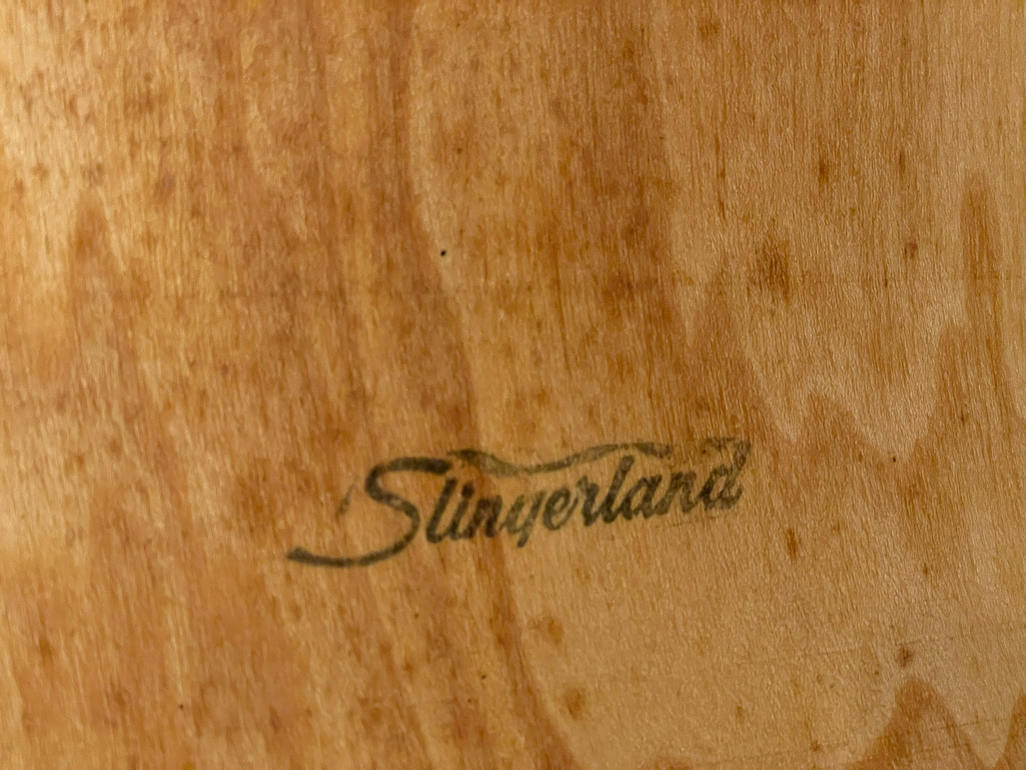 1970s Slingerland No. 9N Modern Jazz Outfit Drum Set Chrome Over Wood 20/12/14