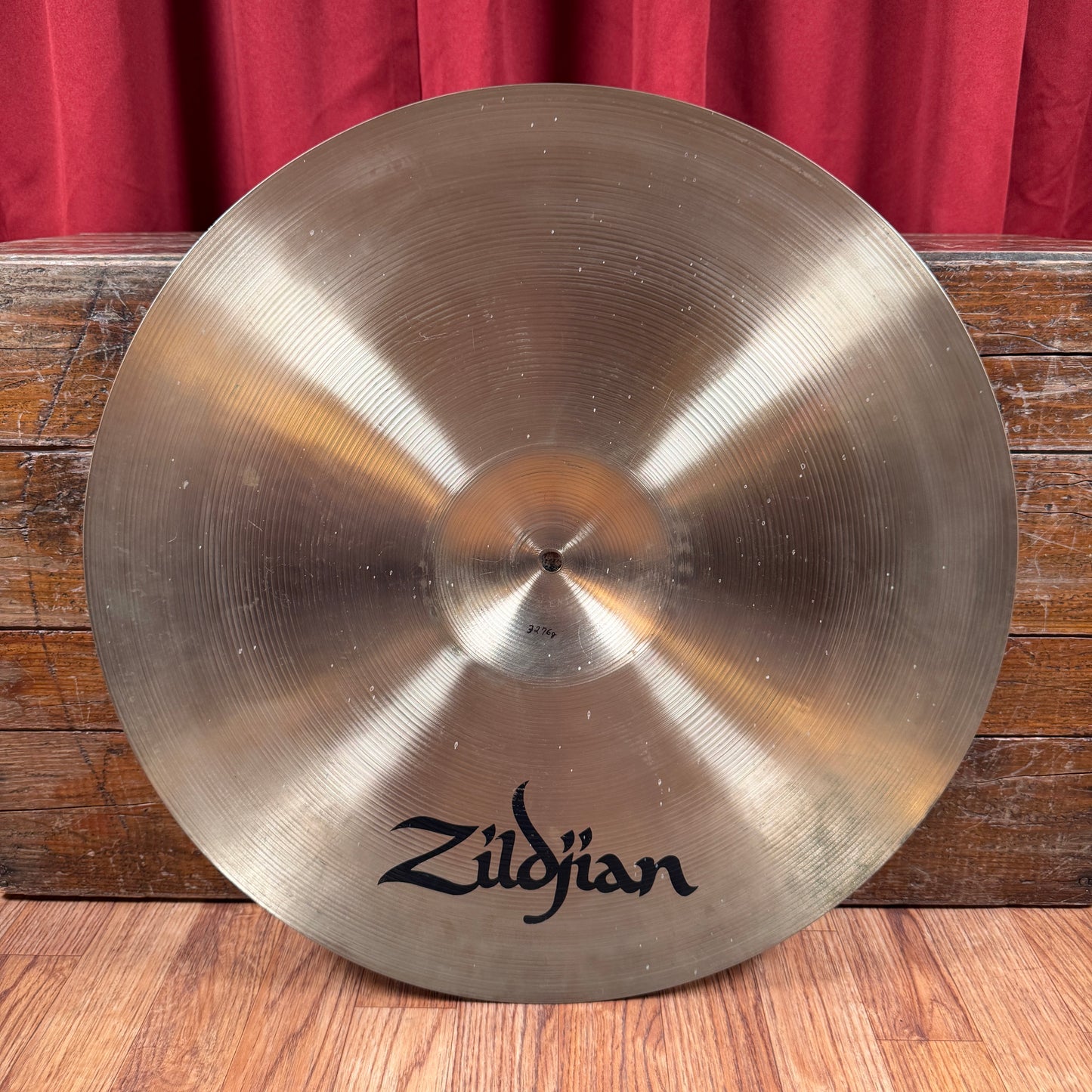 21" Zildjian A 1980s Rock Ride Cymbal 3276g *Video Demo*