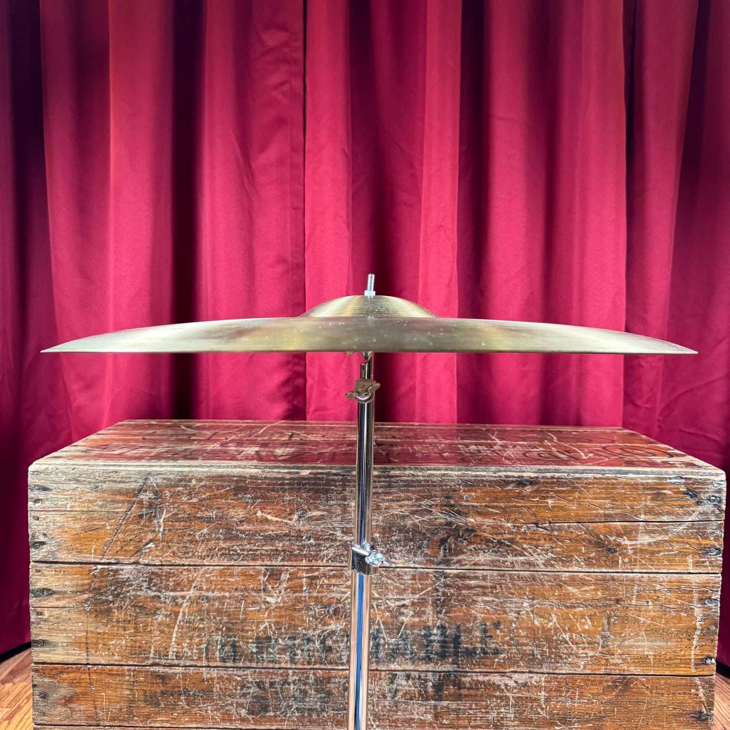 21" Zildjian A 1980s Rock Ride Cymbal 3276g *Video Demo*