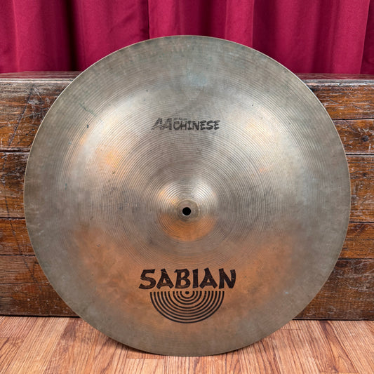 20" Sabian AA Chinese China Cymbal 1850g *Video Demo*