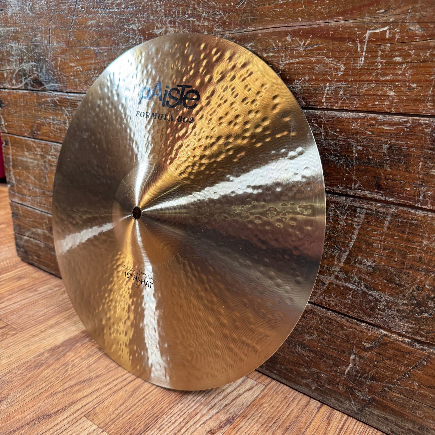 15" Paiste Formula 602 Modern Essentials Hi-Hat Cymbal Pair 1058g/1348g *Video Demo*