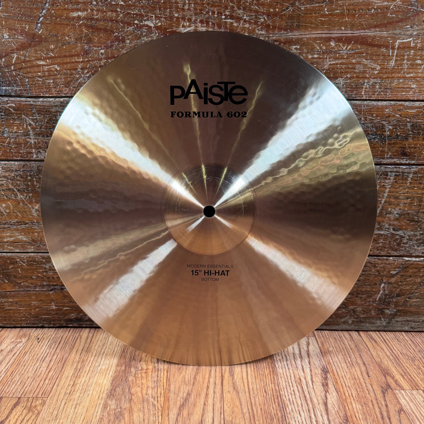 15" Paiste Formula 602 Modern Essentials Hi-Hat Cymbal Pair 1058g/1348g *Video Demo*