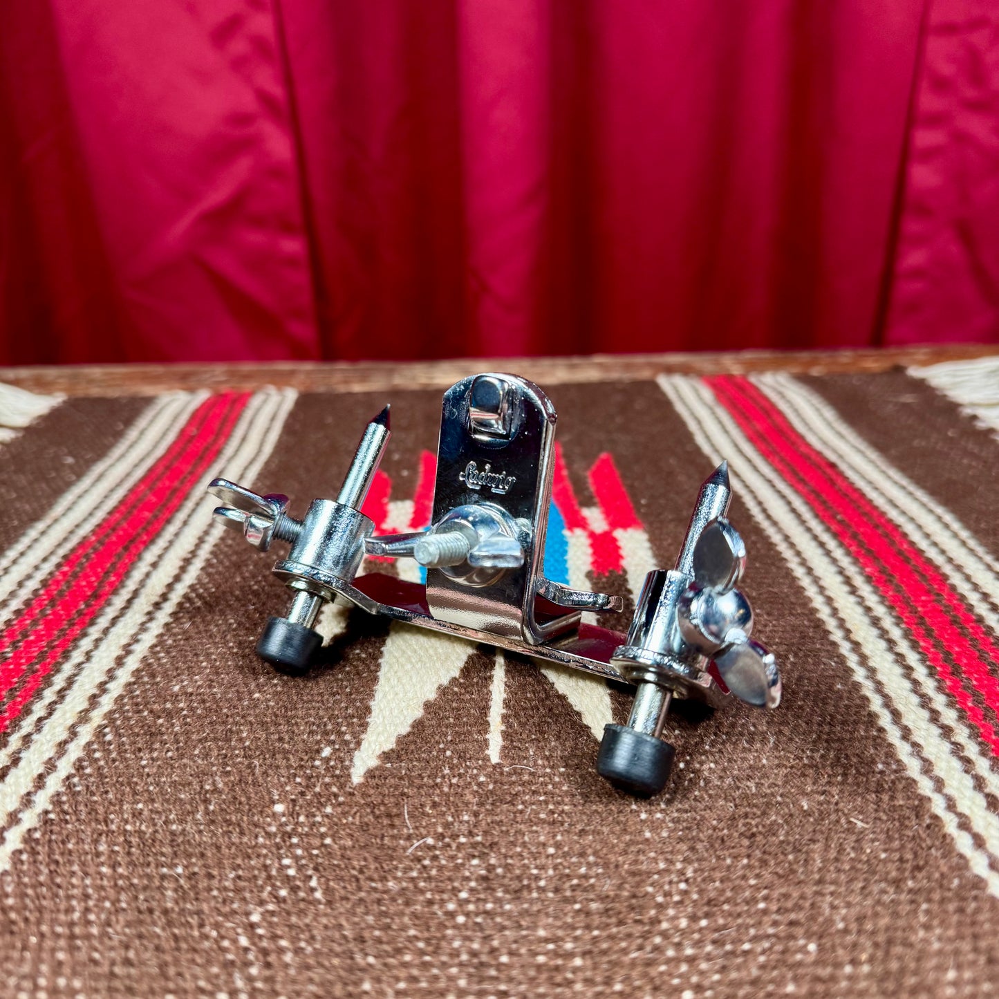 1970s Ludwig Bass Drum Anchor No. 1304-1 Chrome