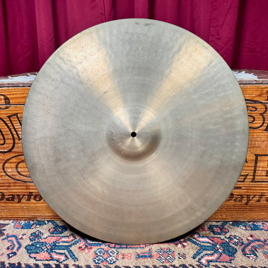 18" Vintage Zanchi F&F Vibra Ride Cymbal 1686g *Video Demo*
